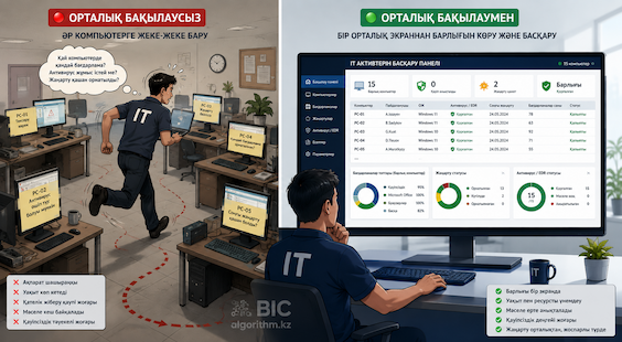 Барлық компьютерді орталықтан басқару