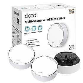 Deco X50-PoE - Үйге Арналған Толық WiFi 6 Mesh Жүйесі (PoE қолдауы бар)
