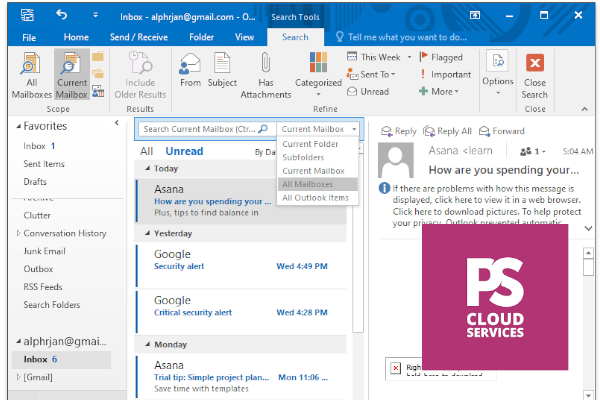 PS.kz арқылы корпоративтік поштаны орнату