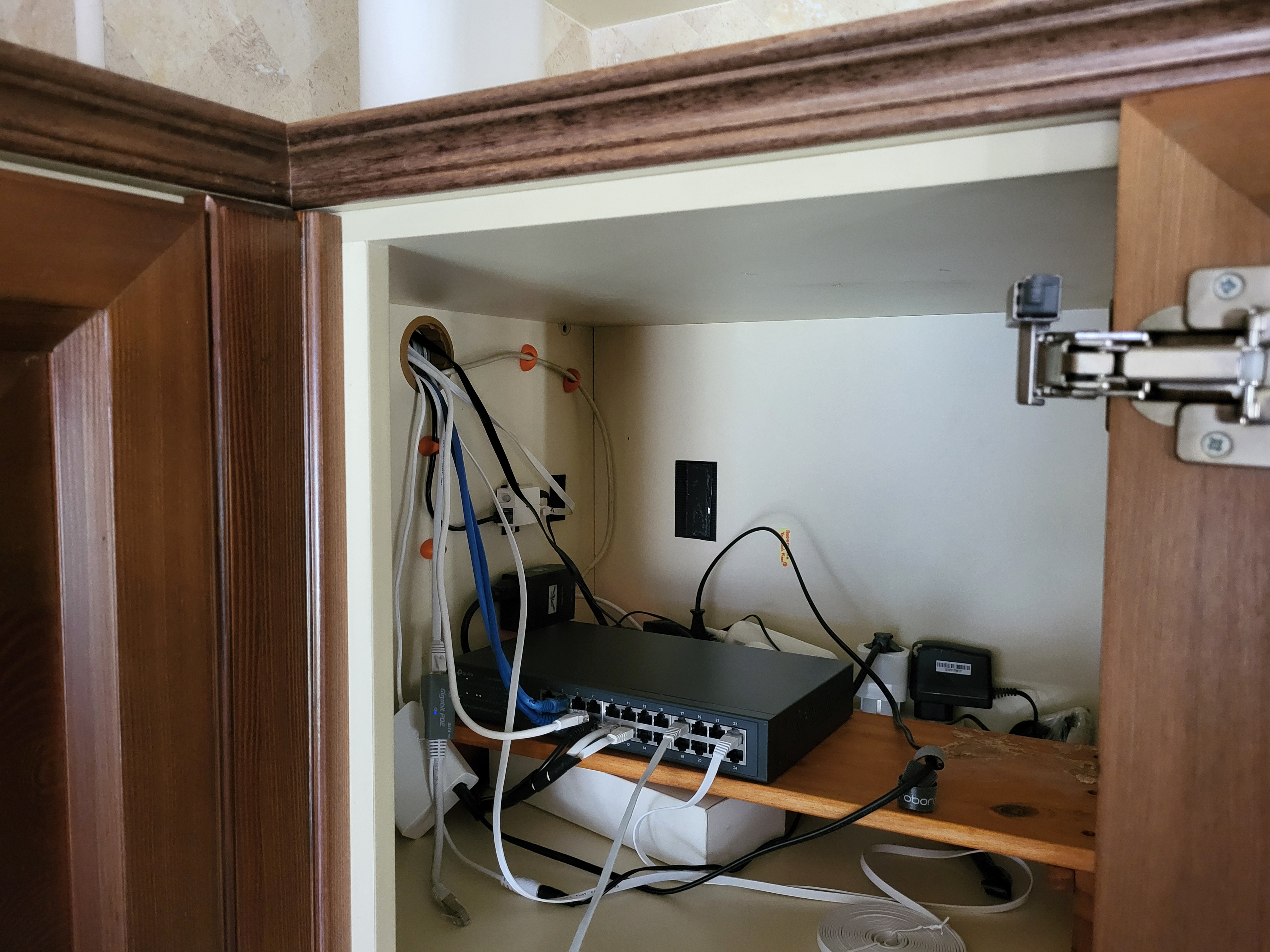 Inside Home LAN Switch